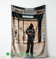 Balenciaga Throw Blankets